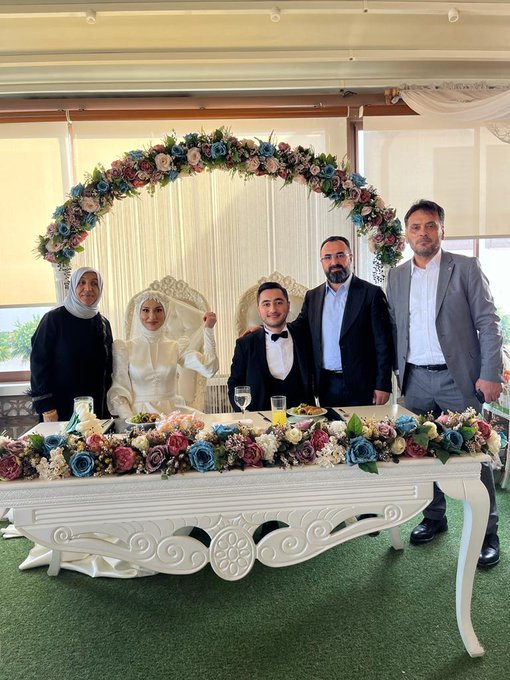 Genel Başkanımız Şehit Furkan Yayla'nın kardeşi Talha Yayla'nın nikah akdine katılarak, genç çifte iki cihan saadeti dileklerinde bulundu.