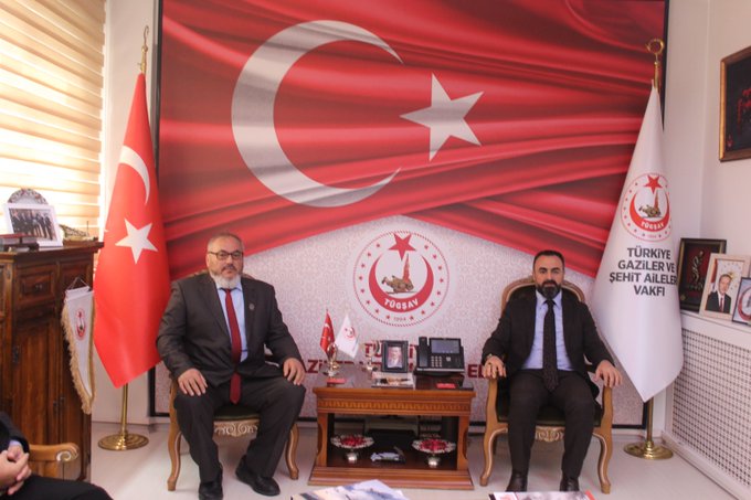 Vakfımızın Çankrı Şube Başkanı Mehmet Uçar Vakfımızı ziyaret ederek, Genel Başkanımız'a çalışma ve faaliyetleri hakkında bilgilendirmede bulundular.