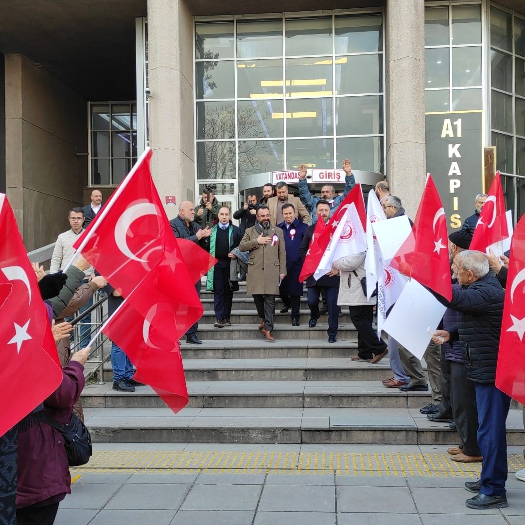Şerefli Türk milletinin şerefli savcılarına ifademizi verdik.