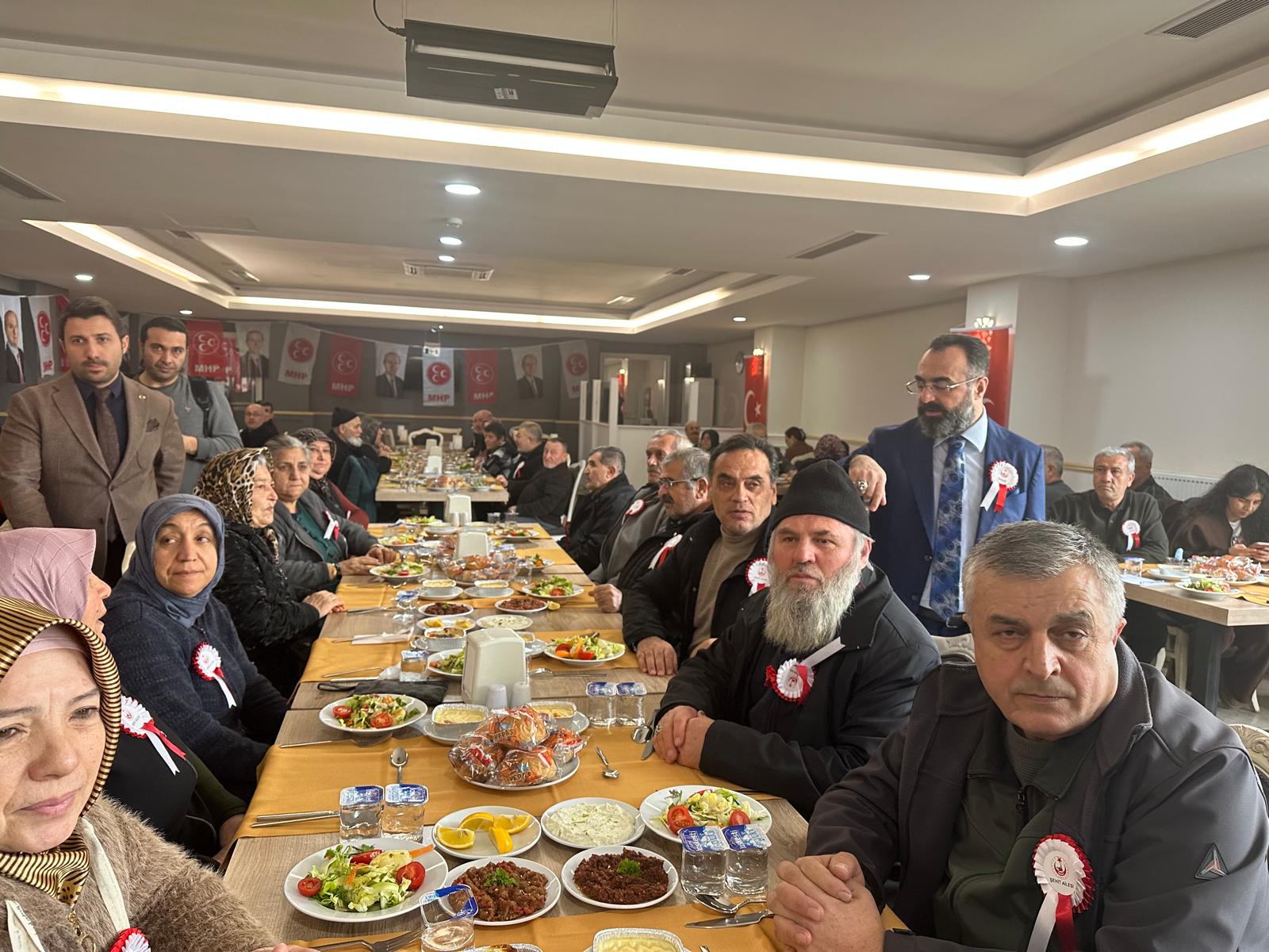 70 şehit ailemizi Beypazarı Hitit Termal Otel Dinlenme Kampında misafir ettik.