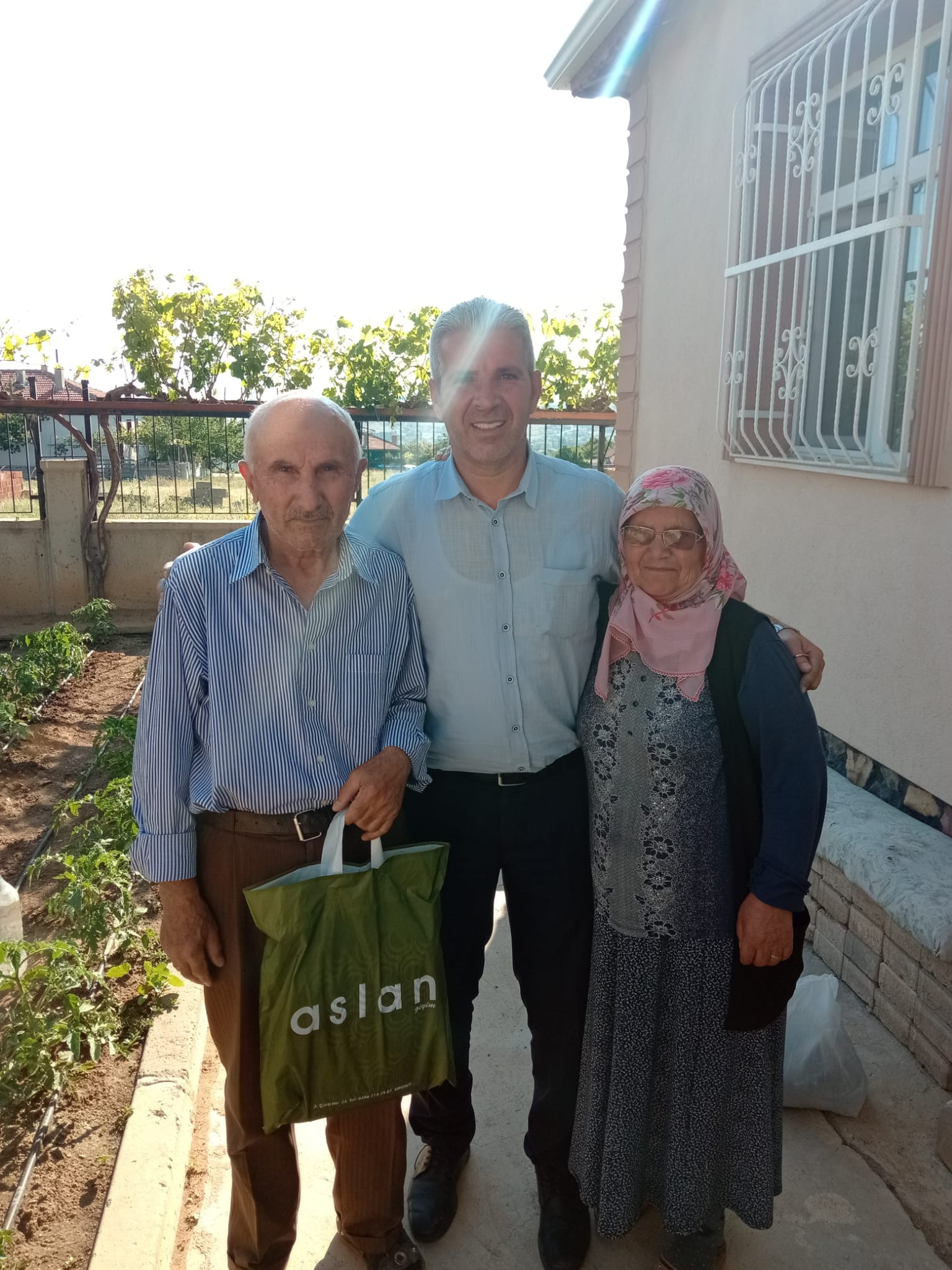 Şehit Babaları ziyaret 