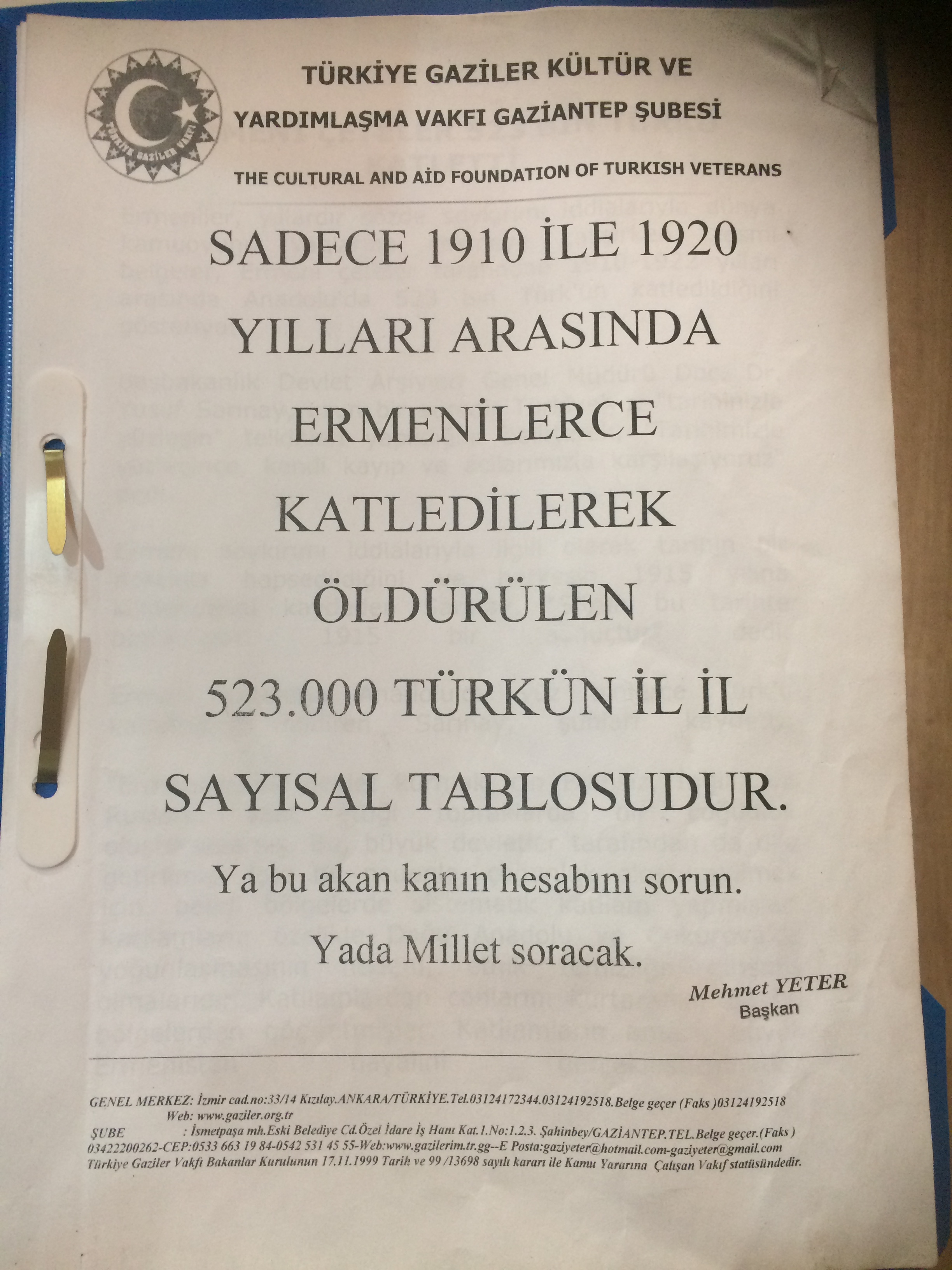 ERMENİ KATLİAMLARI