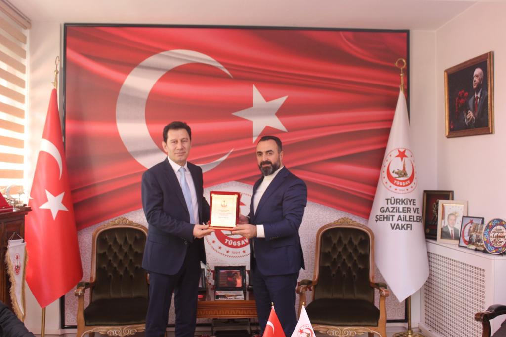 YOZGAT SARAYKENT AK PARTİ İLÇE BAŞKANI SAYIN; NECMETTİN KAYA BEY'LER VAKFIMIZI ZİYARET ETTİLER.