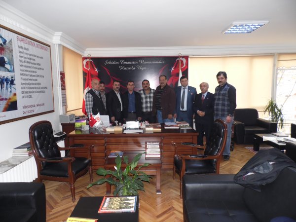 Gazi Hasan Basaslan’in Türkiye Gaziler Vakfina Tesekkürü