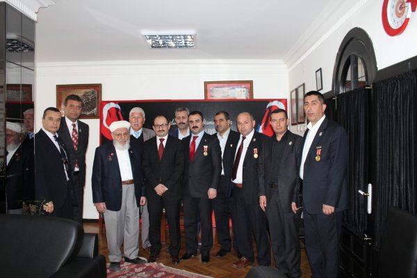 ÇANKAYA KAYMAKAMI SAYIN AYDIN ERGÜN VAKFIMIZI ZIYARET ETTI