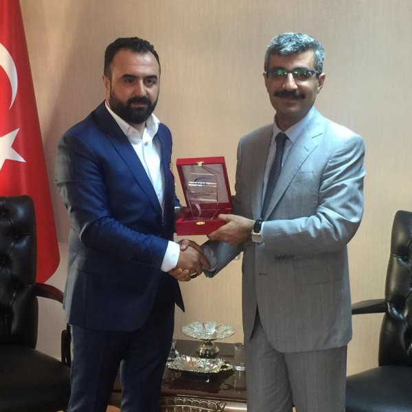 SOSYAL GÜVENLIK KURUMU BASKANI Dr. MEHMET SELIM BAGLI'DAN ANLAMLI ZIYARET