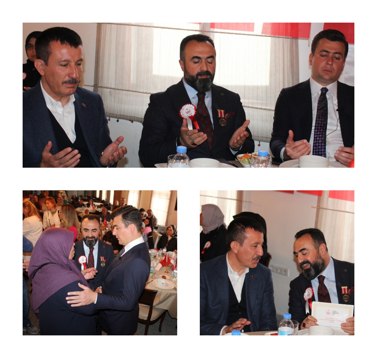 Milletin anneleri olan aziz sehitlerimizin kiymetli anneleriyle, Anneler Günü vesilesiyle bir araya geldik,hasret giderdik.Programimiza katilan Ak Parti Ankara Milletvekili Adayi Osman GÖKÇEK ve Altindag Belediye Baskani  Asim Balci'ya tesekkür ederiz.