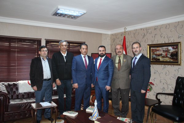 EMSAV Baskani Sn; Abdurrahman Yilmaz'dan Vakfimizi ziyaret