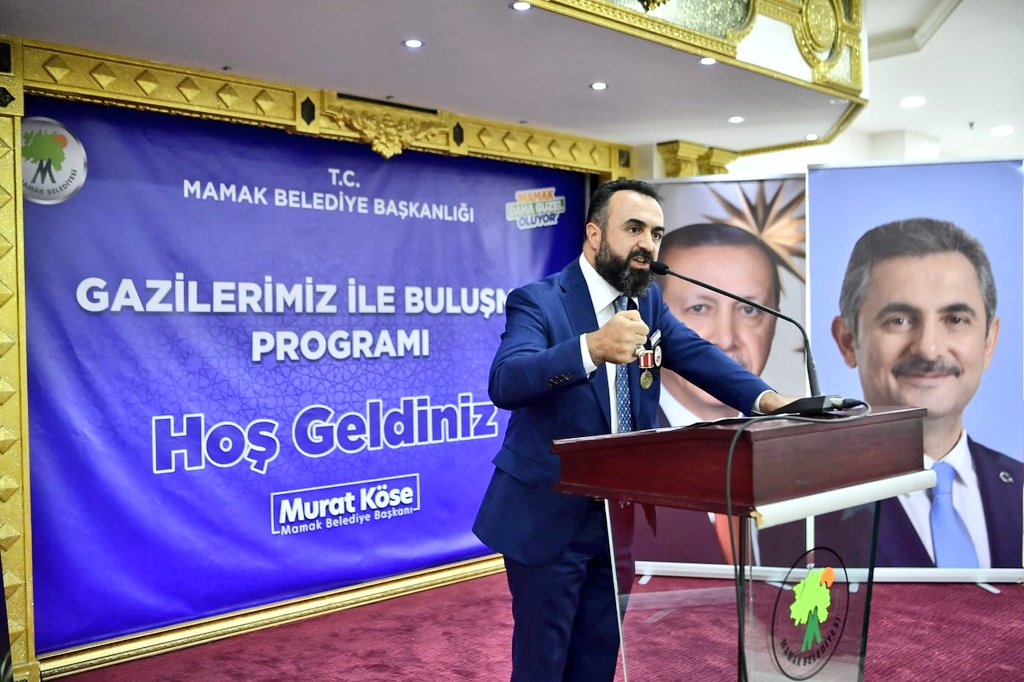 Mamak Belediye Baskani Murat Köse, 'Gaziler Günü' kapsaminda ilçedeki gazilerle bir araya geldi.