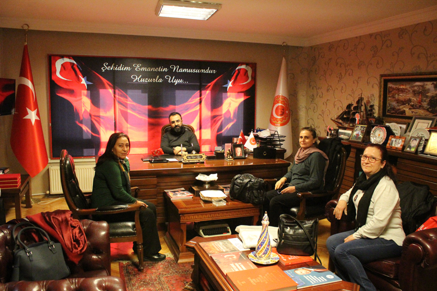 Süpheli Ölümleri Arastirma ve Dayanisma Derneginden Vakfimiza Ziyaret