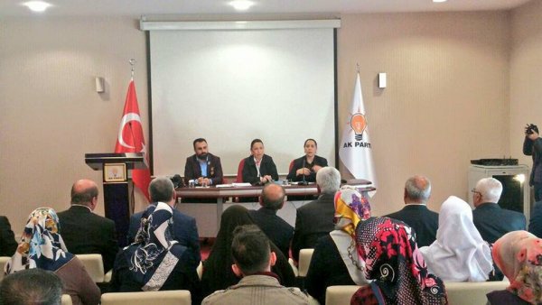 Mardin'den Gelen Sehit Yakinlarimiz, Gazi ve Gazi Yakinlarimizla Sn Öznur Çalik'i  ziyaret 