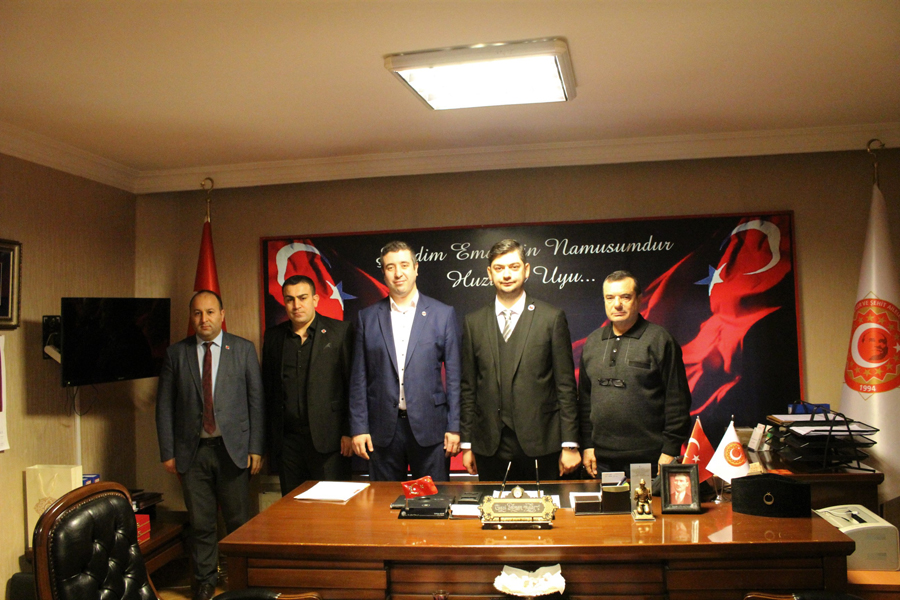 Türkiye Gazi ve Sehit Yakinlari Derneginden Vakfimiza Ziyaret