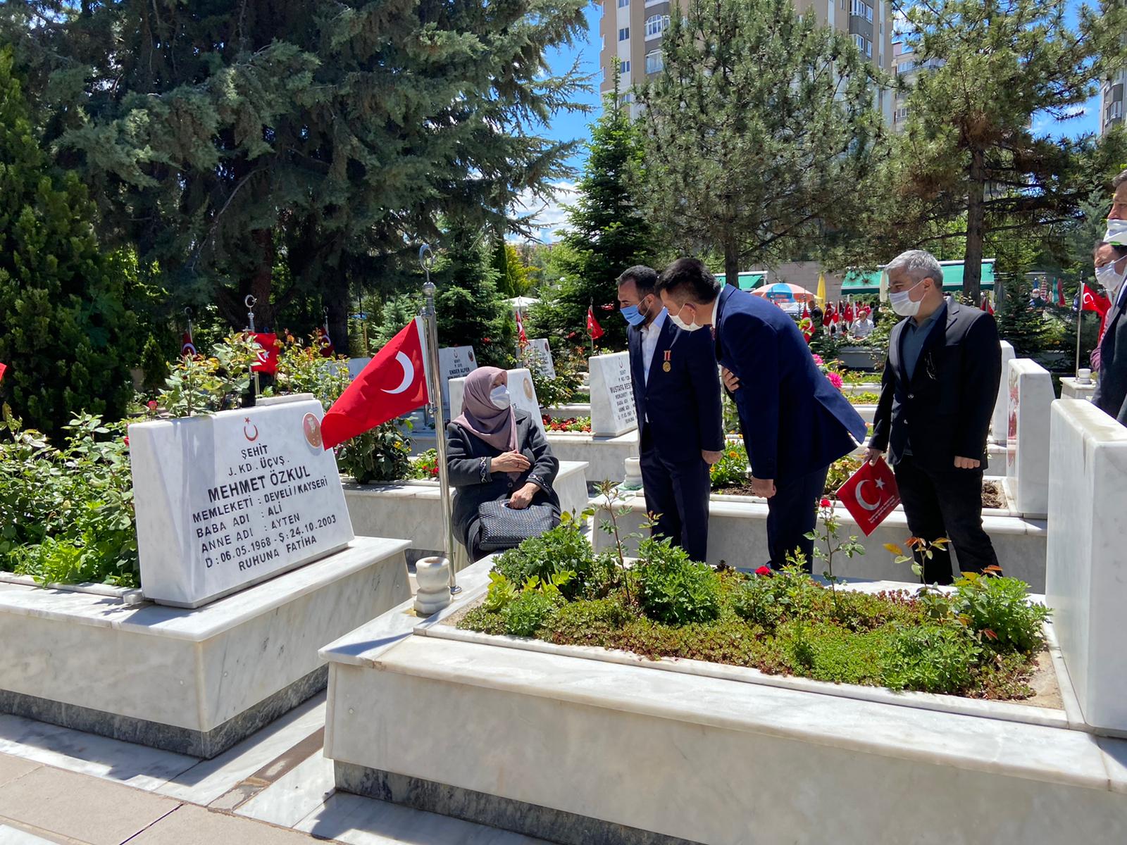 Sehit Ailelerimizle Bayramlastik.