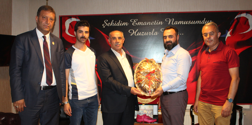 Sube Baskanimizdan vakfimiza ziyaret 