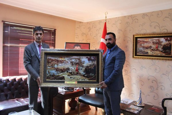 ANKARA BÜYÜKSEHIR BELEDIYESI ITFAIYE DAIRESI BASKANI SN: CELIL SIPAHi'DEN VAKFIMIZI ZIYARET