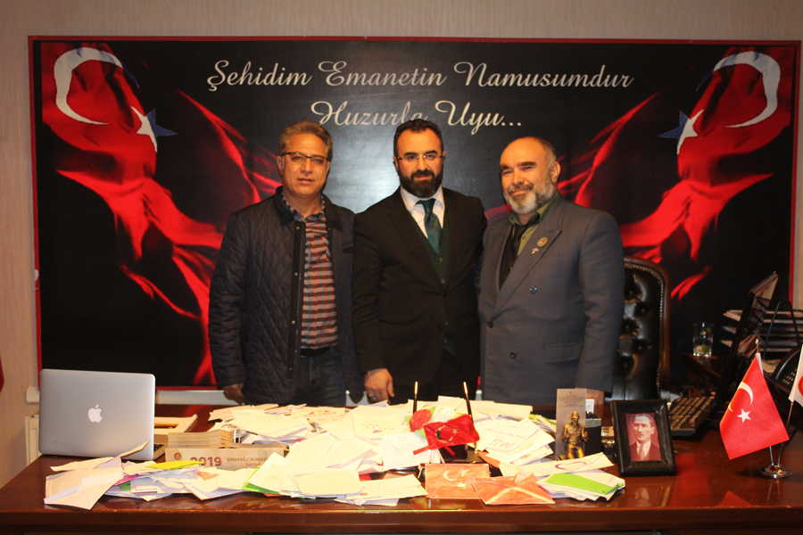 Vakfimizin Gaziantep Sube Baskani [Gazi] Mehmet YETER'den Genel Merkezimize Ziyaret