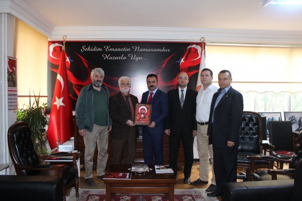 DURAK TURAN DÜZ'ÜN VAKFIMIZI ZIYARETI                                                 