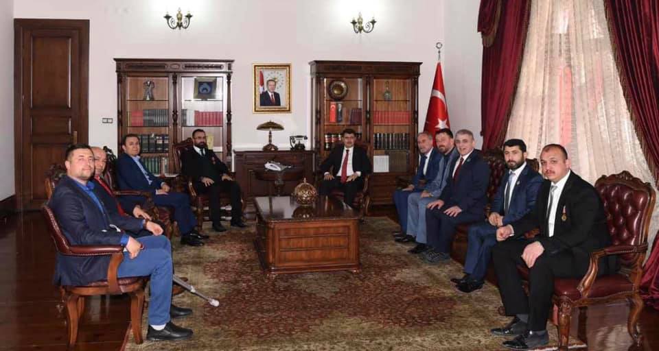 Ankara Valimiz Vasip SAHIN'e Ziyaret