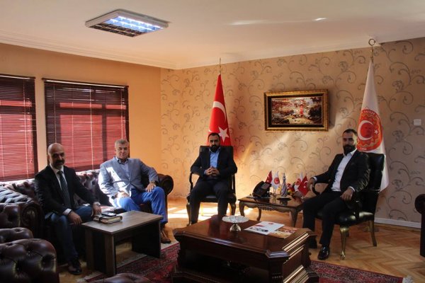 KOCATEPE KAHVE EVI YÖNETIM KURULU ÜYESI ÖZCAN GÖKALP'TAN VAKFIMIZI ZIYARET