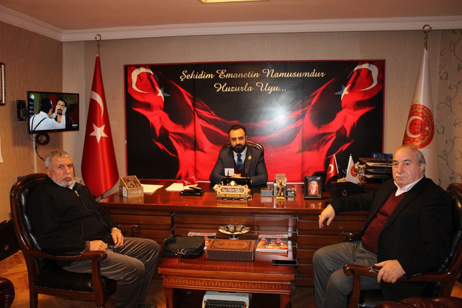 (Kibris Gazisi) Sayin Ramazan GERGIN Beyefendi Vakfimizi Ziyaret Etti