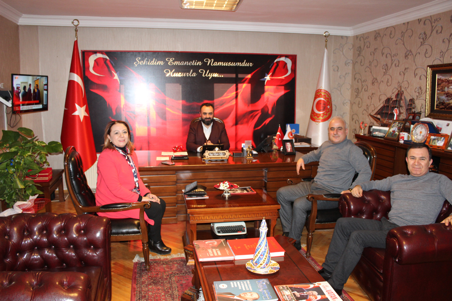 Prof. Dr. Aysun Bay Karabulut Hanimefendi Hakfimizi Ziyaret Etti