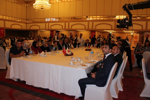 ''Sehit Aileleri ve Gazilerimiz Onuruna Düzenlenen iftar Yemegimiz''