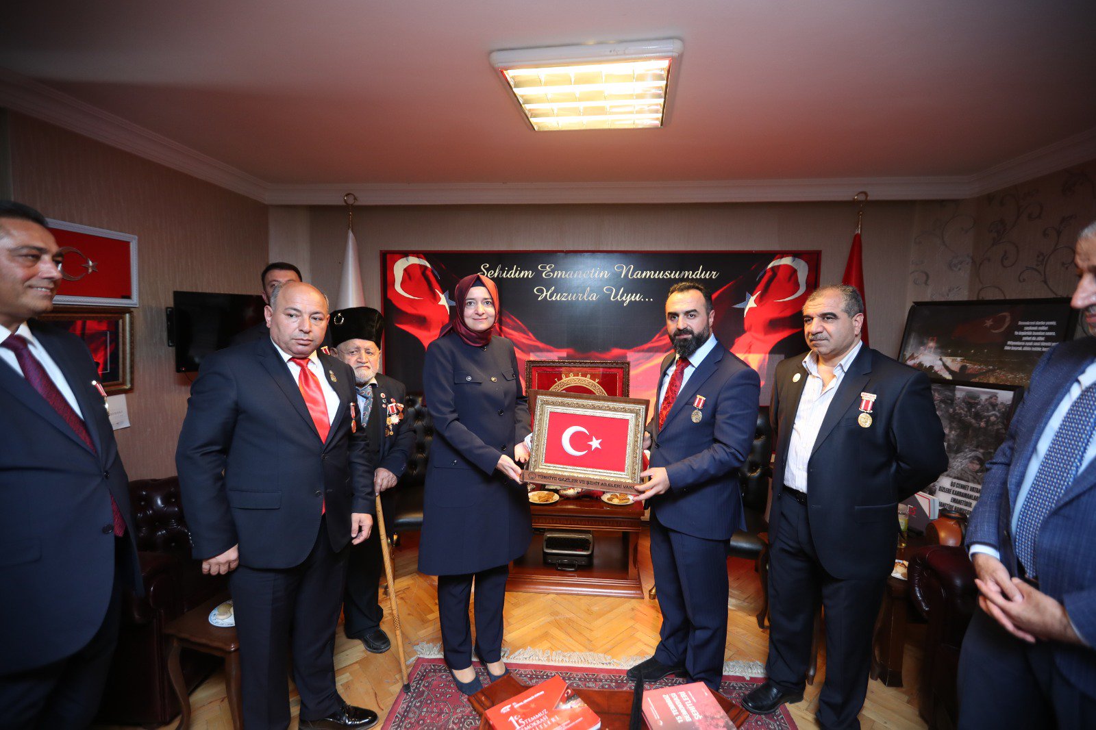 Fatma Betül Sayan KAYA'nin Vakfimiza Ziyareti.