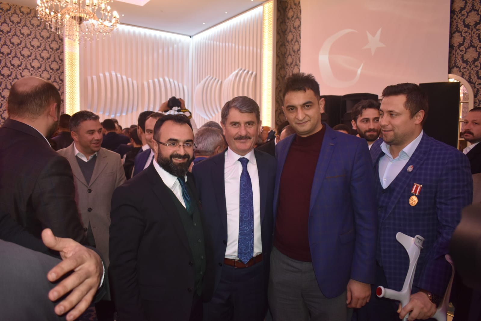Pursaklar Belediye Baskani Adayi Ayhan YILMAZ’in Düzenledigi Yemekte Bir Araya Geldik