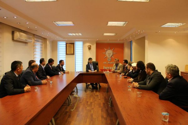 ANKARA AKPARTI IL BASKANI SAYIN MUSTAFA NEDIM YAMALI'YI MAKAMINDA ZIYARET ETTIK 