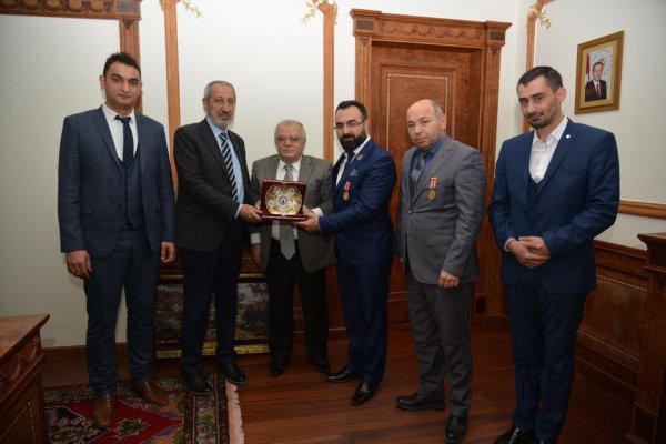 Sayin; Kirsehir  Valimiz Necati SENTÜRK'ü Ziyaret