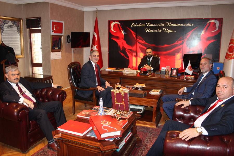 Vakfimizin Istanbul 15 Temmuz Sube Baskani'nin Genel Merkezimize Ziyareti
