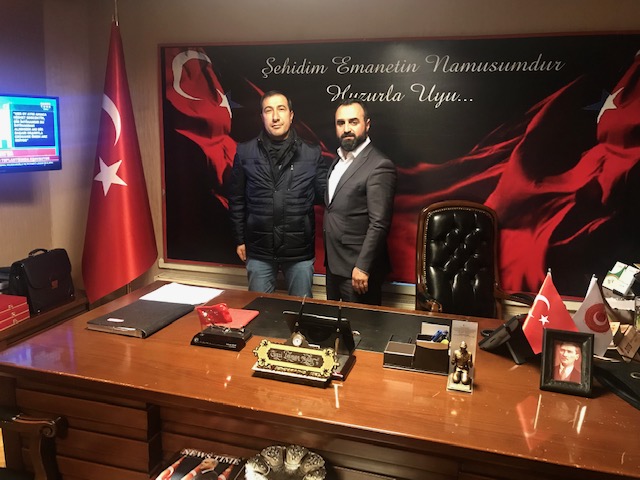 Güvenlik Koruculari Sehit ve Gazi Aileleri Federasyon Baskani Vakfimizi Ziyaret Etti