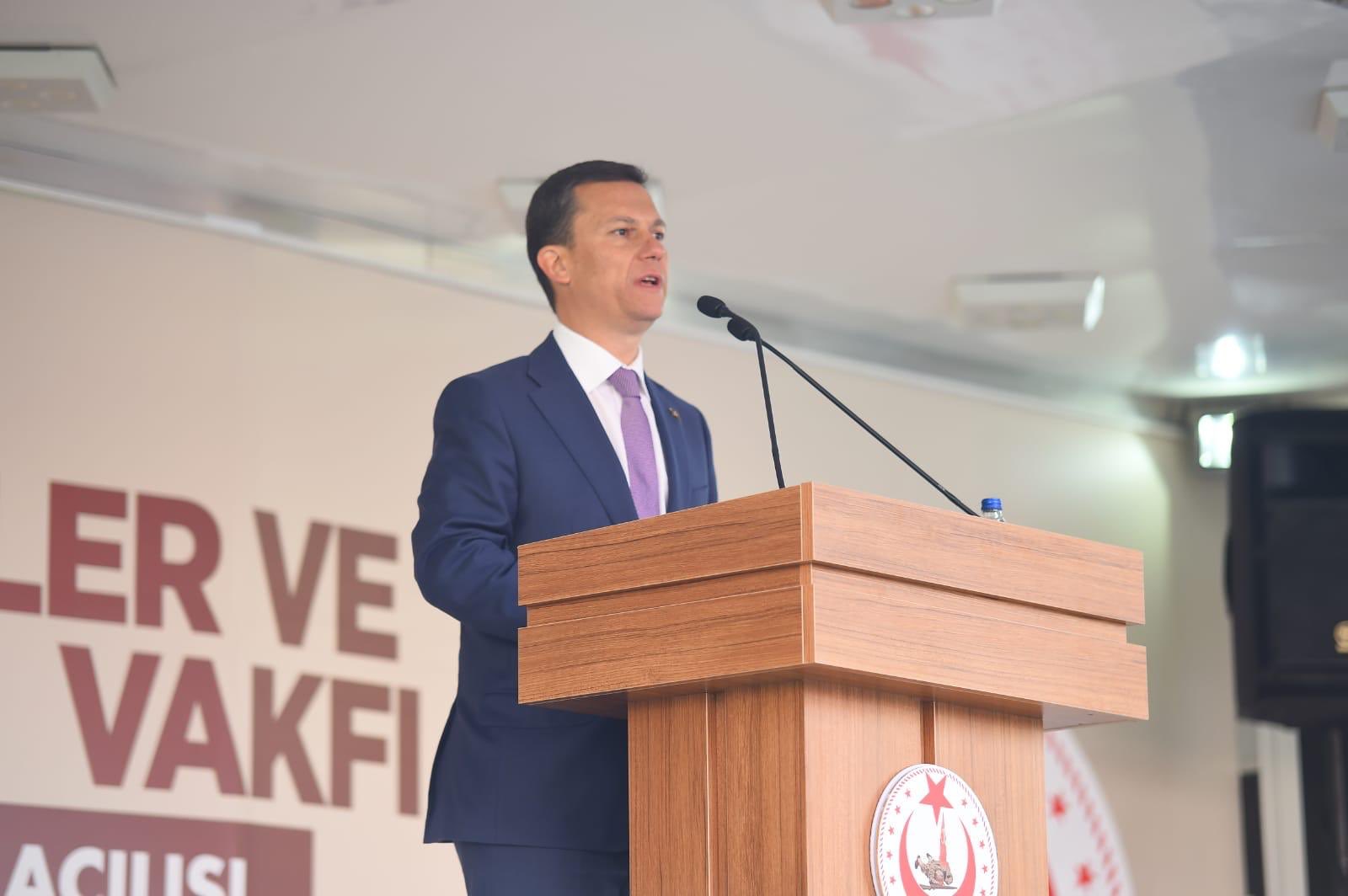 GENEL MERKEZIMIZIN AÇILISINA AK PARTI GENEL SEKRETERI SAYIN FATIH SAHINDE KATILDI