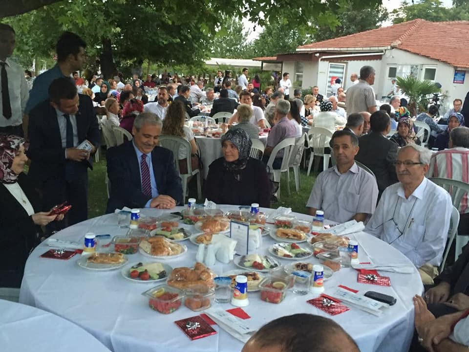 Sehit Aileleri ve Gazilerimize verilen Iftara katildik.