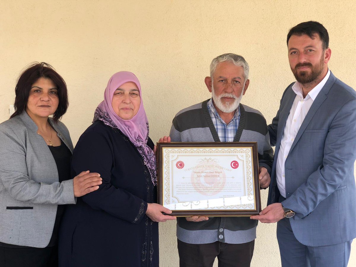 Aziz Sehidimiz Serhat ÖNDER’in Baba Ocagina Ziyaret