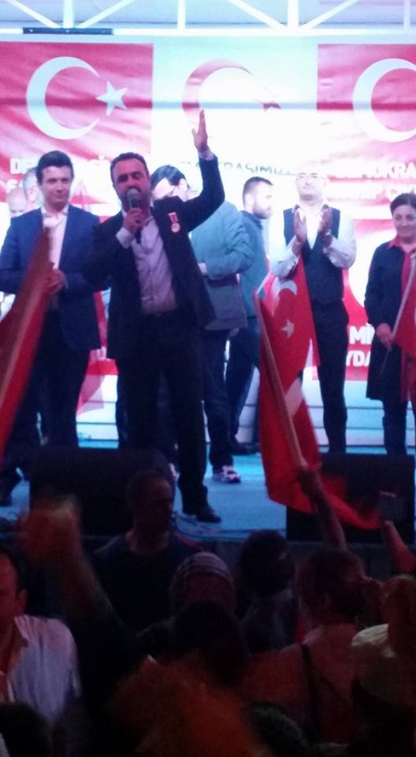 Genel Baskanimiz (Gazi) Lokman AYLAR'in Ankara Kizilay demokrasi meydanindaki konusmasi
