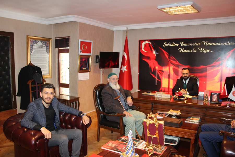 Aziz Sehidimizin Emanetinden Vakfimiza Ziyaret