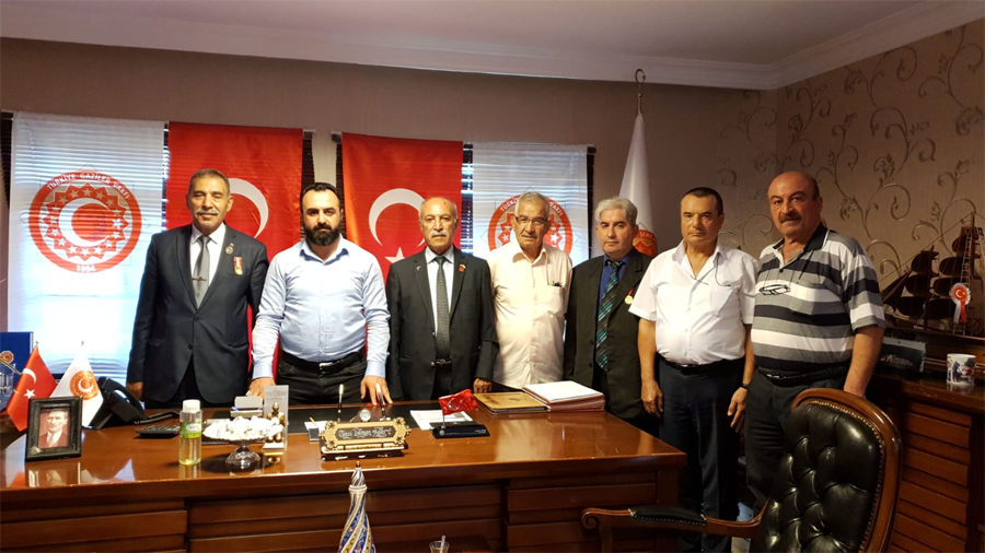 Izmit Muharip Gazileri Vakfimizi Ziyaret Etti