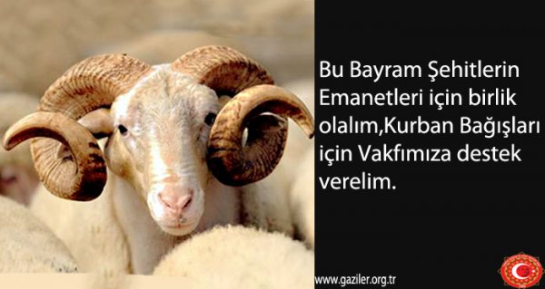 KURBANLARINIZ SEHIT AILELERIMIZ VE GAZILERIMIZ IÇIN