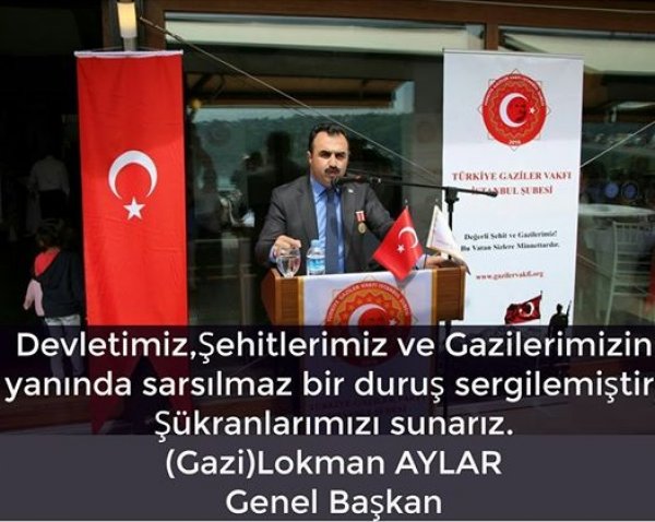 Devletimiz, Sehitlerimiz ve Gazilerimizin yaninda sarsilmaz bir durus sergilemistir.