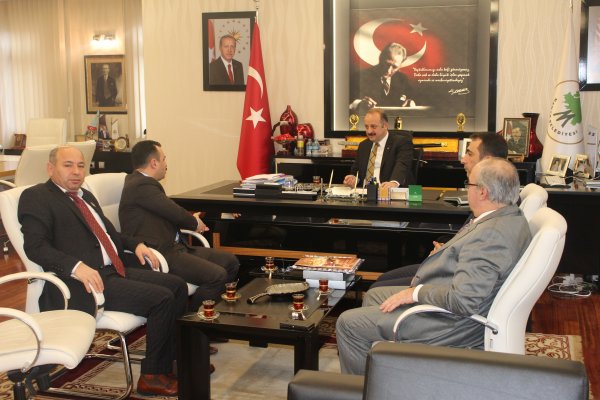 GENEL BASKANIMIZ, MAMAK BELEDIYE BASKANI MESUT AKGÜL'Ü MAKAMINDA ZIYARET ETTI.