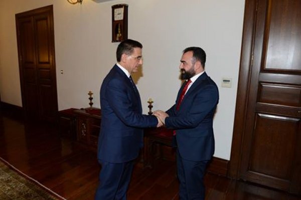Ankara Valimiz Sn Ercan Topaca'yi ziyaret