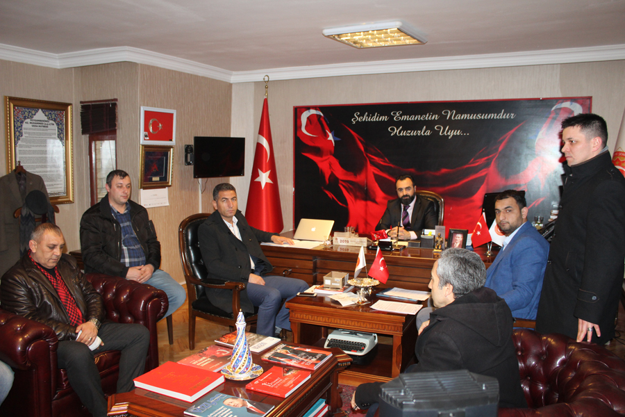 Uzmanlar Federasyonu Genel Baskani Arif SAYLAM'dan Vakfimiza Ziyaret