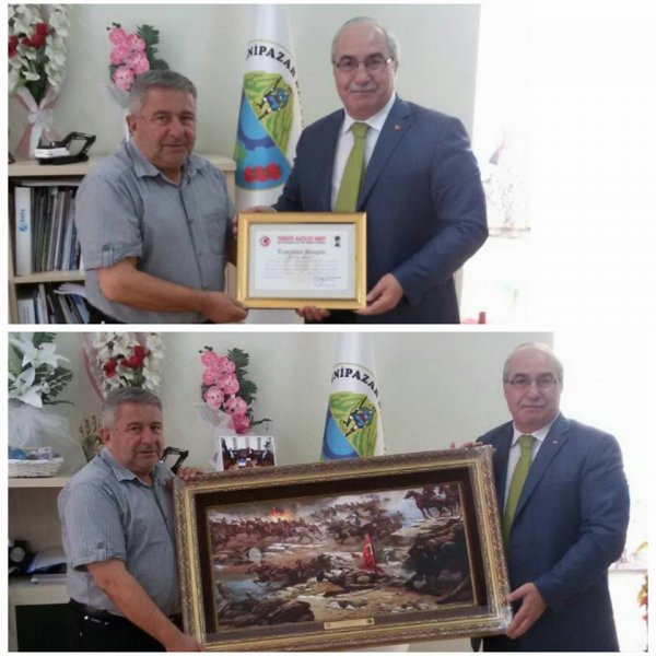 YENIPAZAR BELEDIYESINE TESEKKÜR EDERIZ