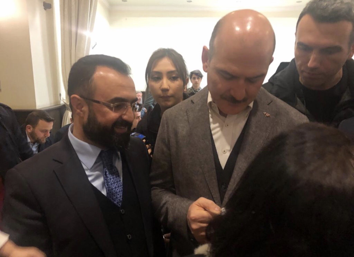 Vakfimizin Kahvalti Programinda Iç Isleri Bakanimiz Sayin Süleyman SOYLU Ile Bir Araya Geldik