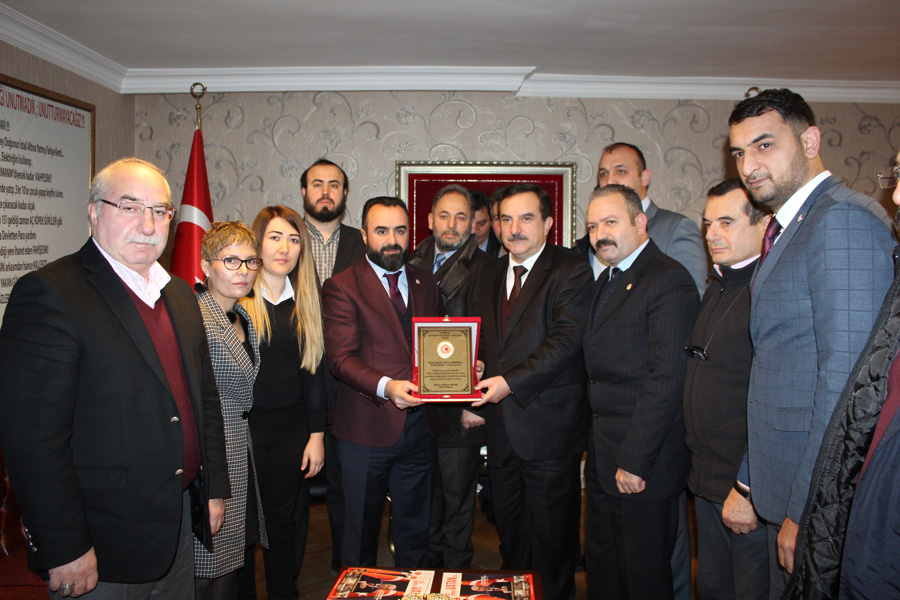 Cumhurbaskani Basdanismani Sn. Ahmet Selim KÖROGLU Beyefendi Vakfimizi Ziyaret Etti