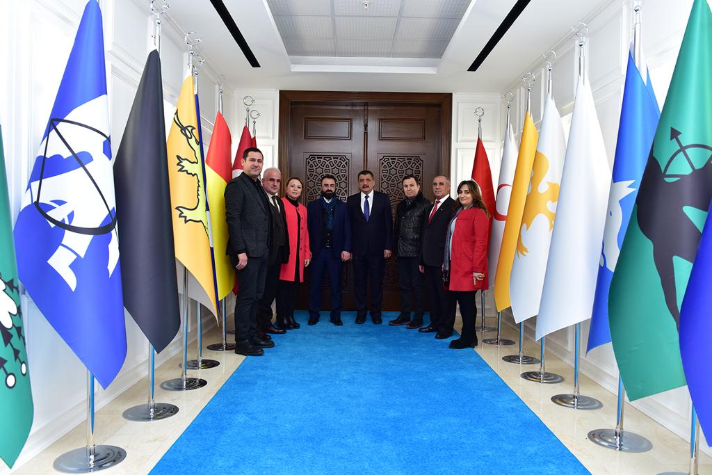 Malatya Battalgazi Belediye Baskani Selahattin Gürkan Beyefendiyi Makaminda Ziyaret Ettik