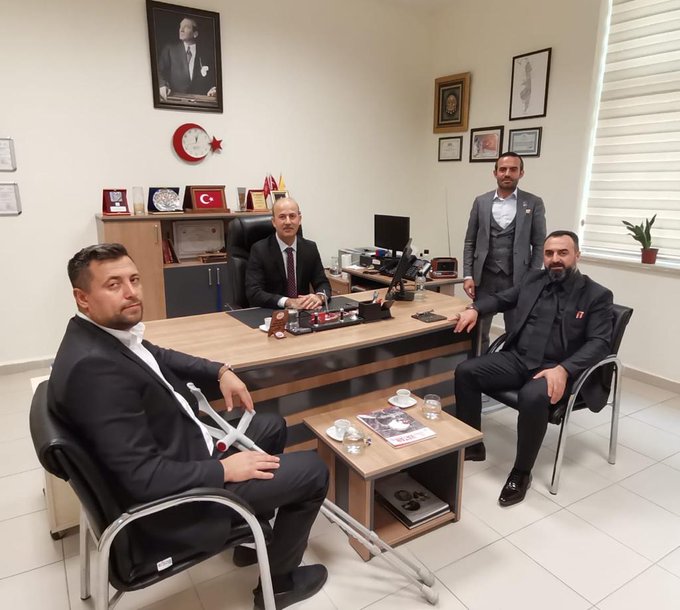 VAKFIMIZ ADANA SUBE BASKANI UGUR ÇIFTÇI BEY'I ZIYARET ETTIK.