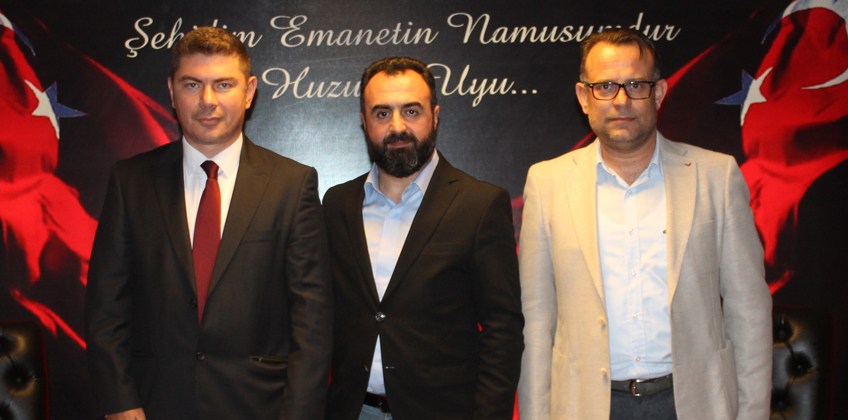  Ögretim Üyesi Doç. Dr. Eyüp Murat Yilmaz ve TÜGSAV Aydin Sube Baskani Yasin Erdem ziyaret