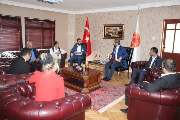 Sn Zafer Çoktan 19 Eylül Gaziler Günü dolayisiyla Gazilerimizi ziyaret etti
